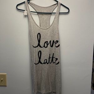 Color Bear “Love Latte” Tank Top